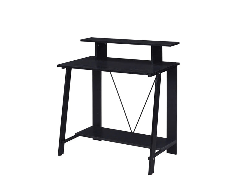 32" Black Writing Desk Homeroots Office