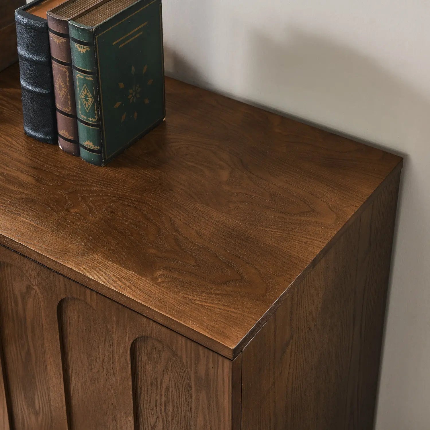 32" Brown Wood Accent Cabinet Homeroots Kitchen & Dining