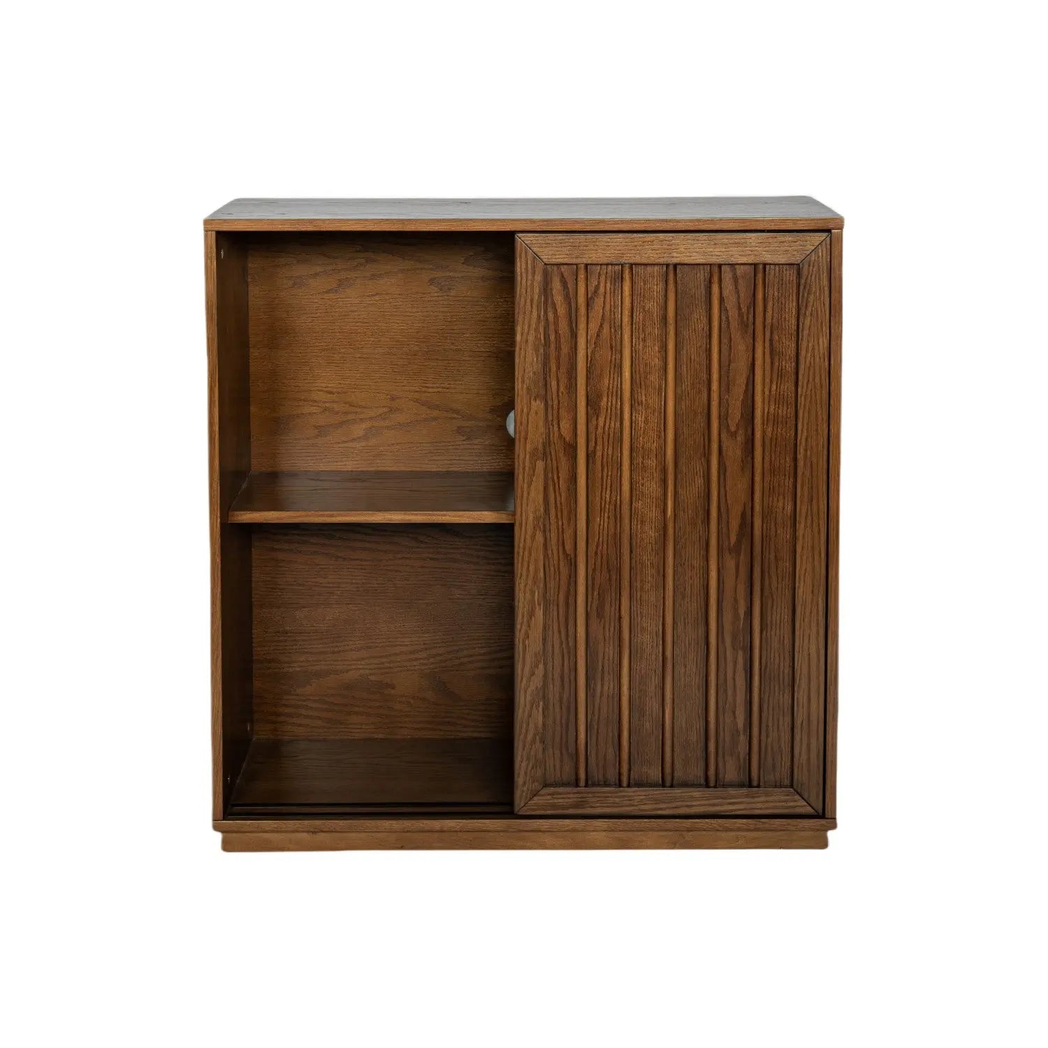 32" Brown Wood Accent Cabinet Homeroots Kitchen & Dining