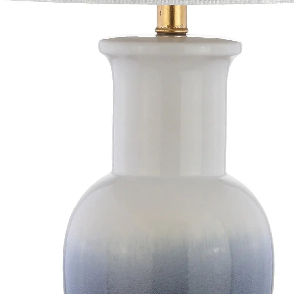 32" Gold Novelty Table Lamp With Drum Shade Homeroots Lighting
