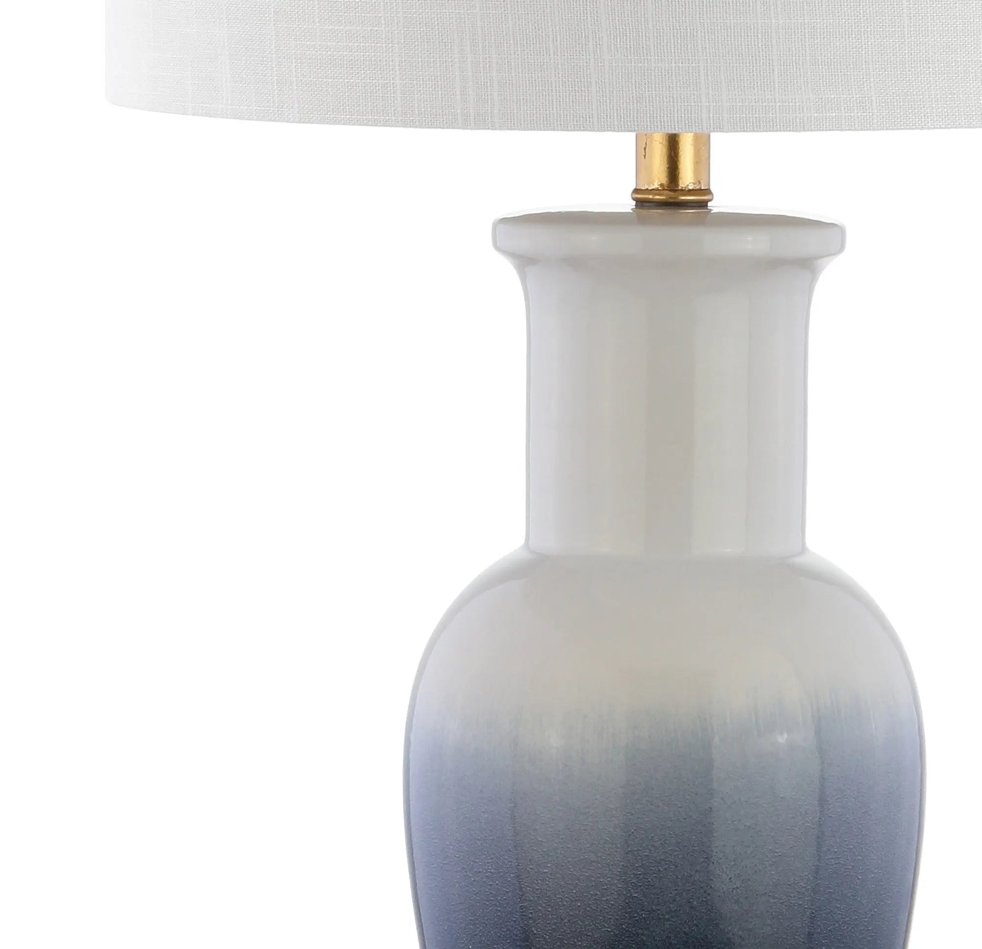 32" Gold Novelty Table Lamp With Drum Shade Homeroots Lighting