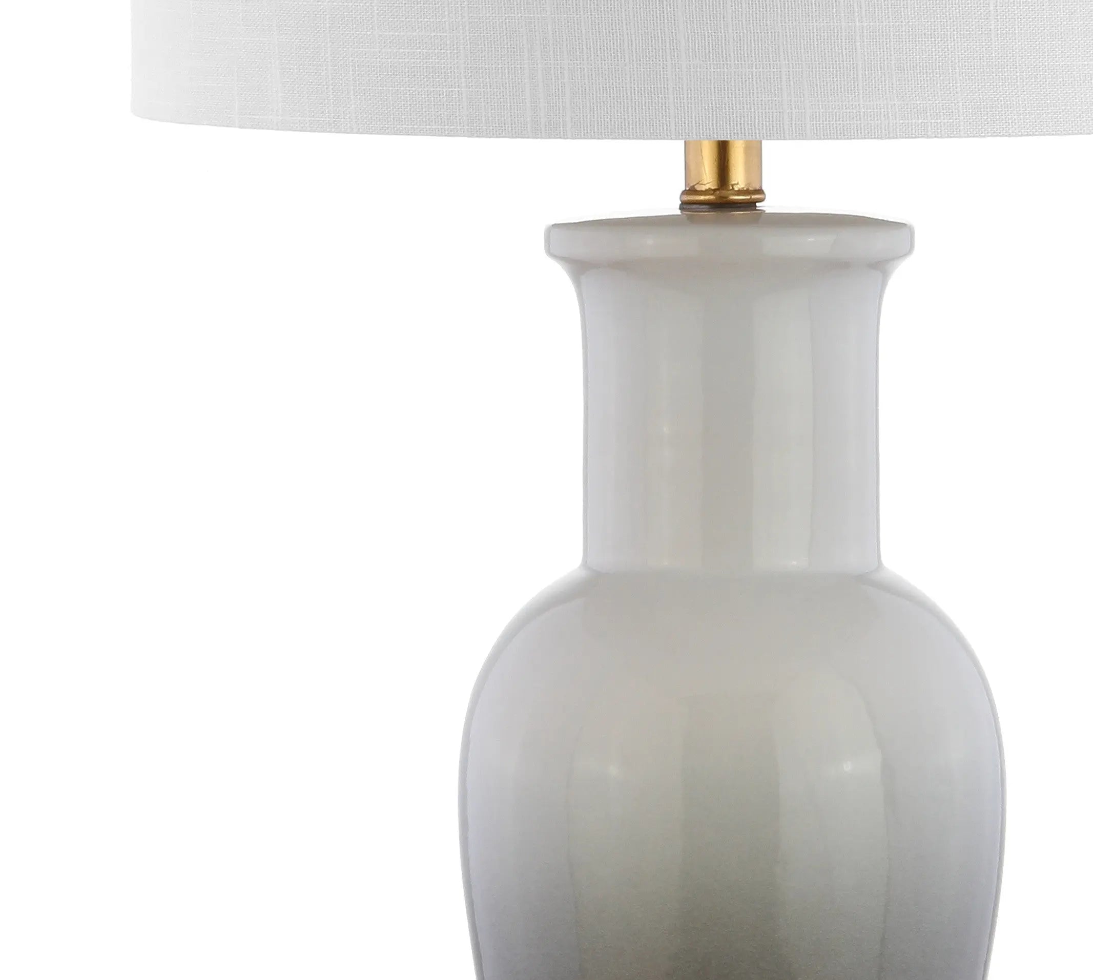 32" Gold Novelty Table Lamp With Drum Shade Homeroots Lighting