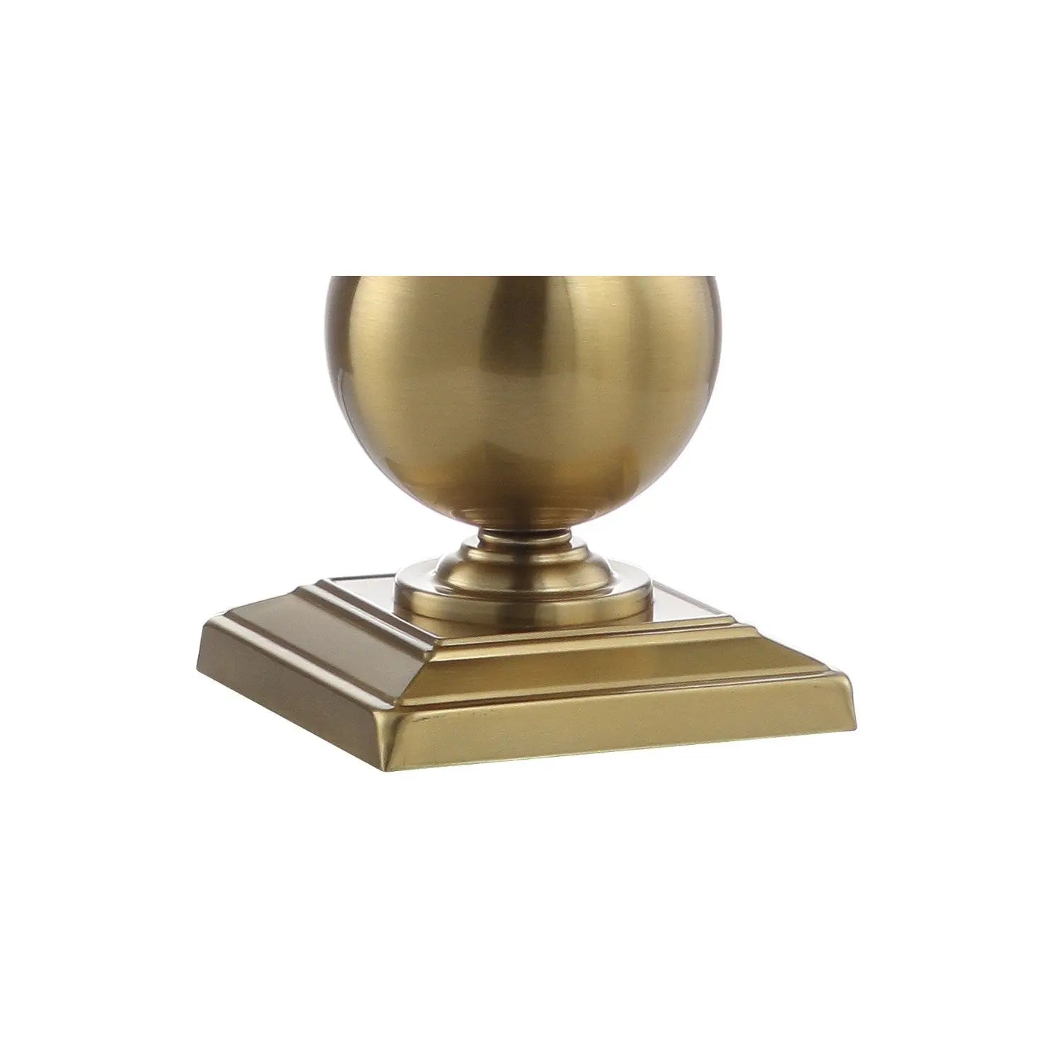 33" Gold Novelty Table Lamp With Drum Shade Homeroots Lighting