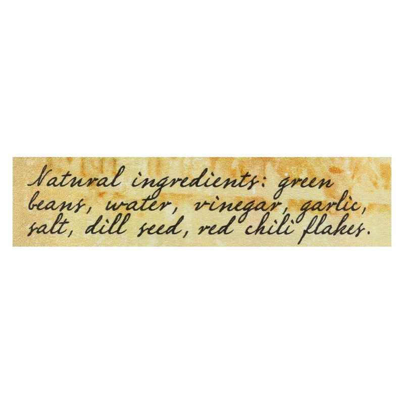 Yee-haw Pickle Company Mildly Spicy Pickled Green Beans - Case Of 6 - 16 Oz Yee-haw Pickle Company