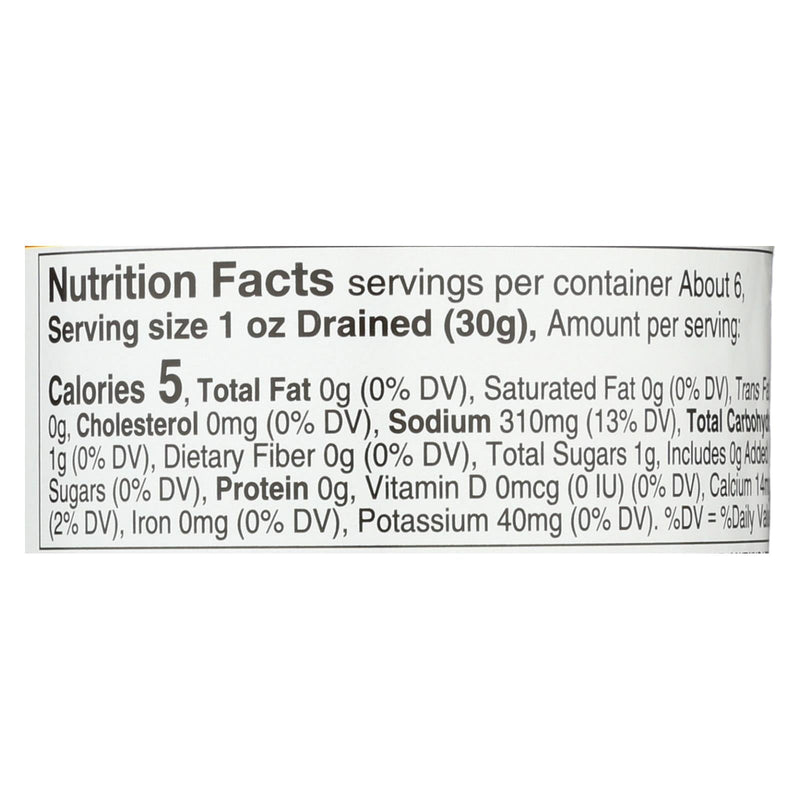 Rio Luna Organic Nacho Sliced Jalapenos - Case Of 12 - 12 Oz Rio Luna