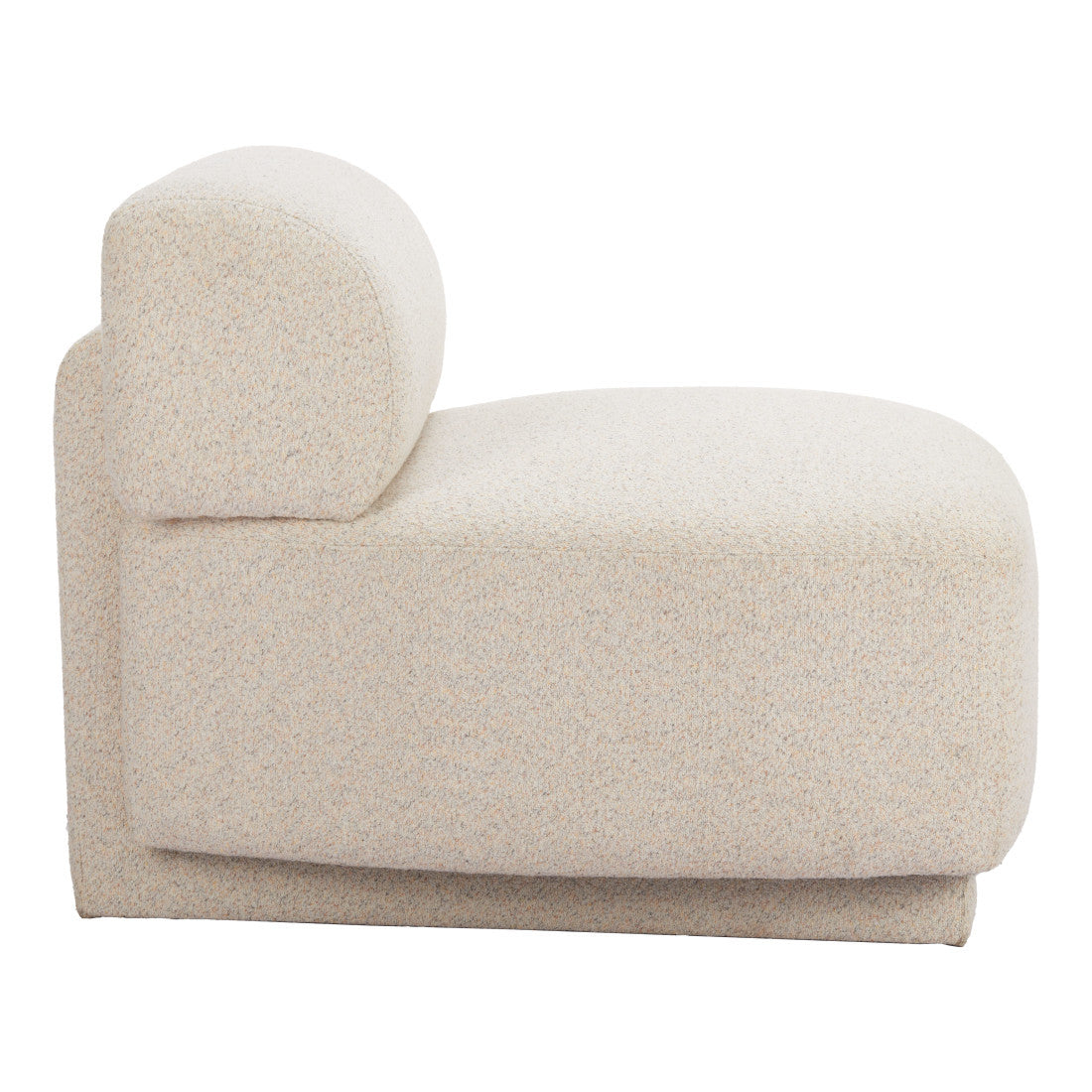 34" Beige Upholstered Side Chair Homeroots Living Room