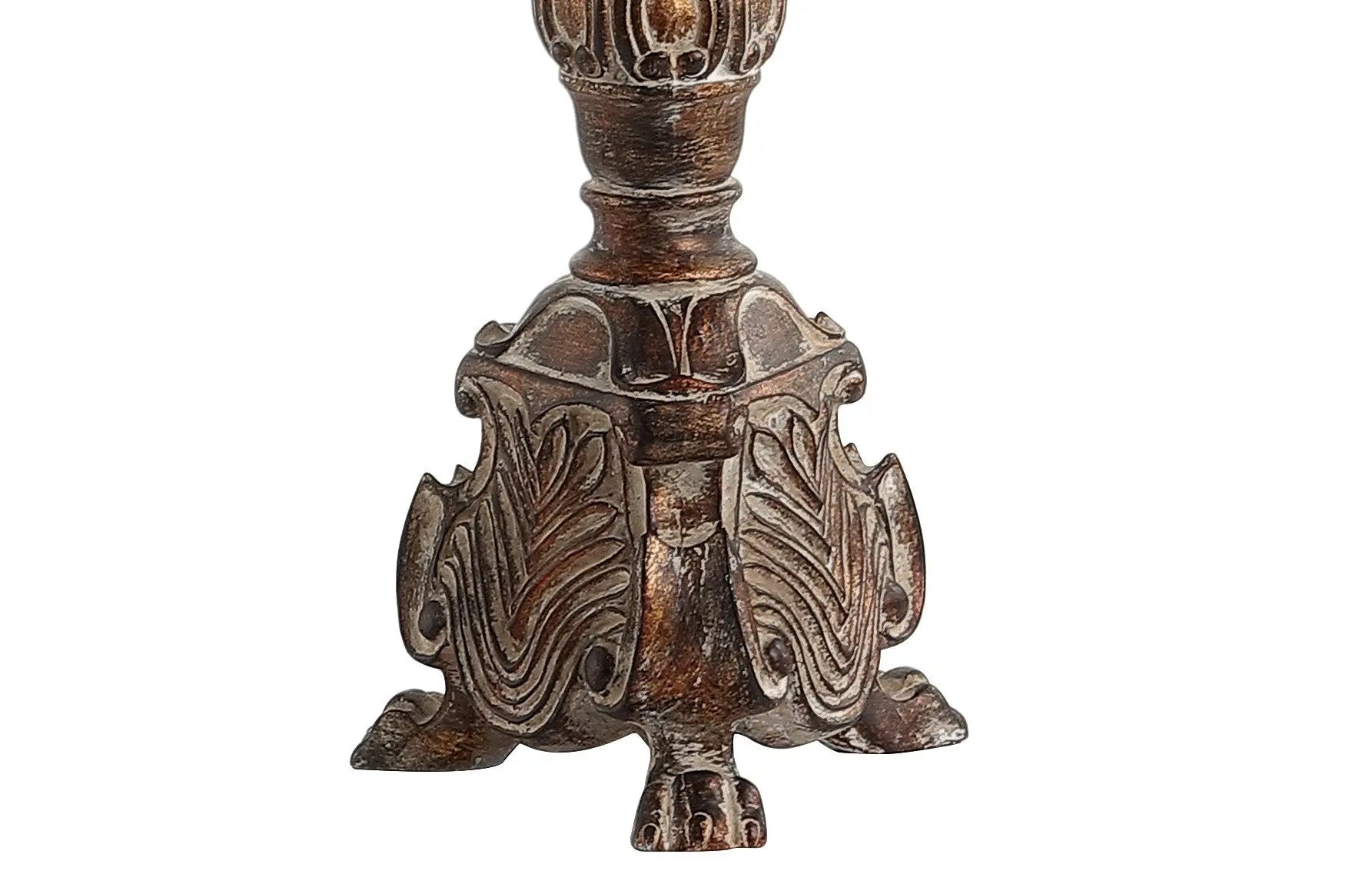 34" Brown Novelty Table Lamp With Drum Shade Homeroots Lighting