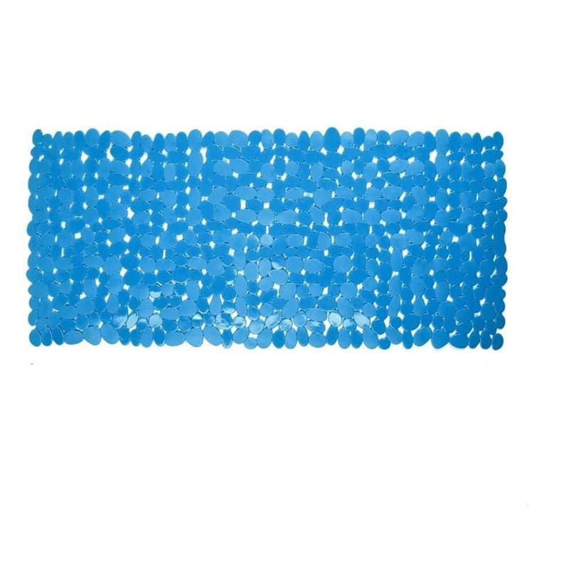 35" Blue Spa Pebbles Non Slip Bathtub Mat - GreatEagleInc
