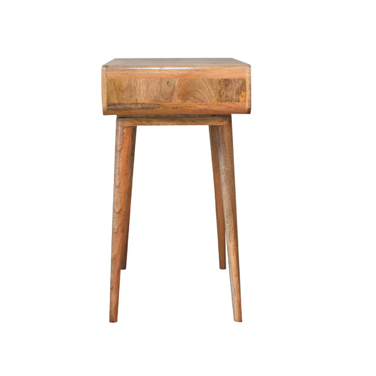 35" Brown Solid Wood Writing Desk Homeroots Office