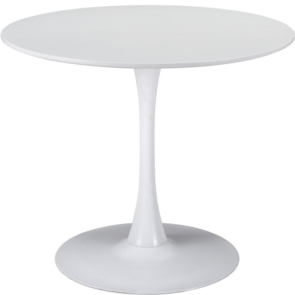 35" Steel Pedestal Base Dining Table - GreatEagleInc