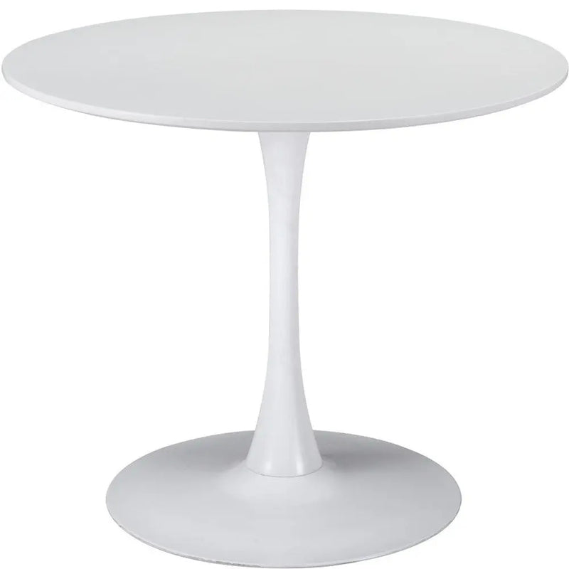 35" Steel Pedestal Base Dining Table - GreatEagleInc