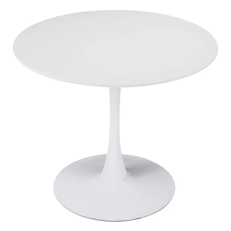 35" Steel Pedestal Base Dining Table - GreatEagleInc