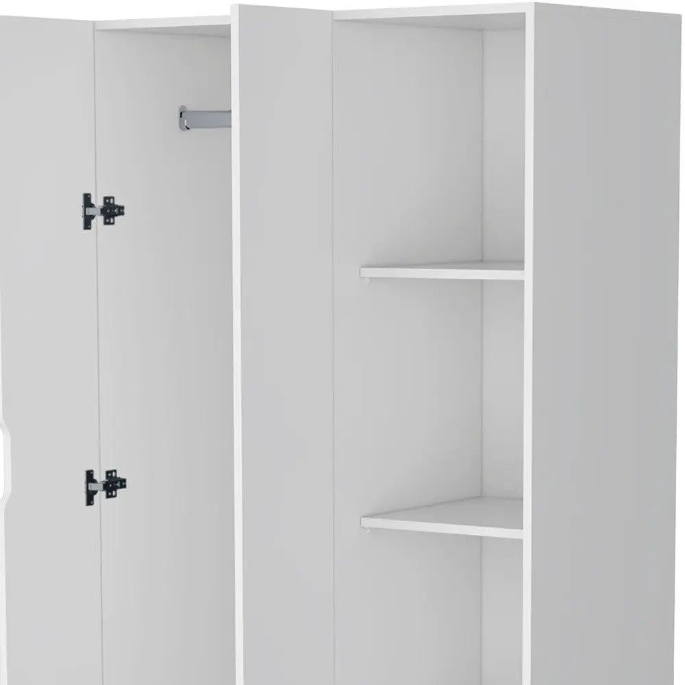 35" White Drawer Combo Dresser Homeroots Bed & Bath