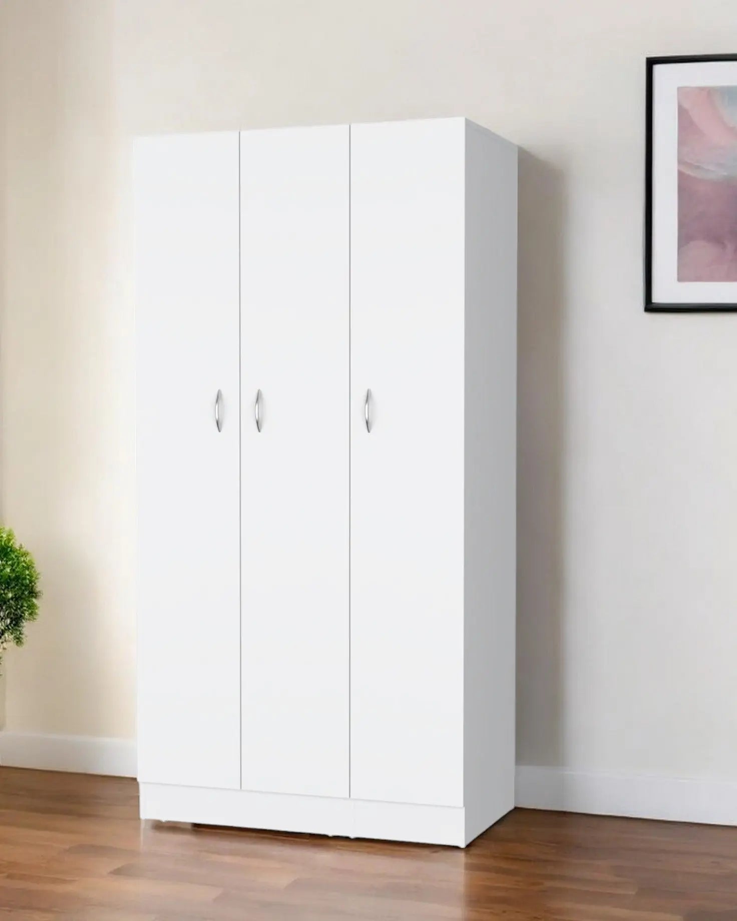 35" White Two Drawer Combo Dresser Homeroots Bed & Bath