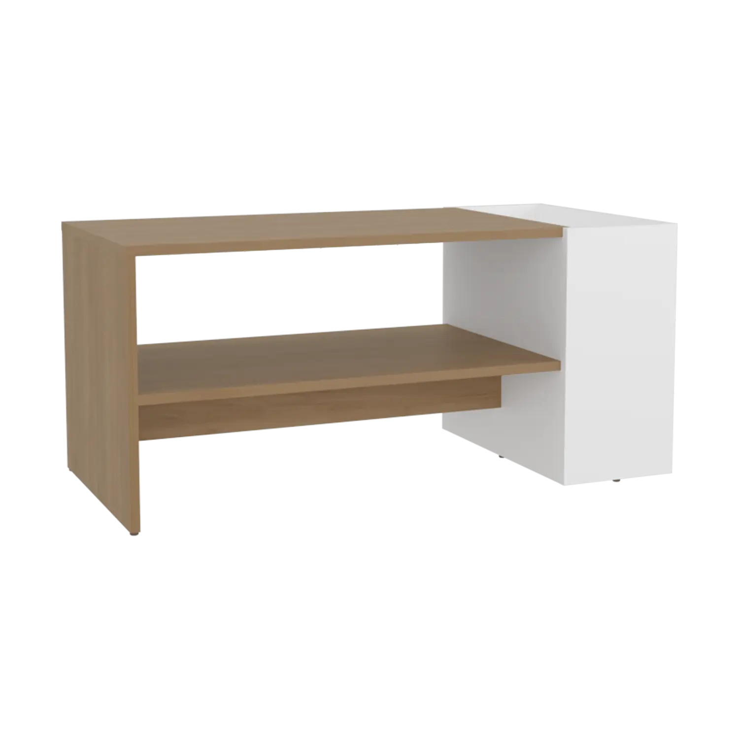 36" Beige Wood Fireplace Entertainment Center Homeroots Living Room