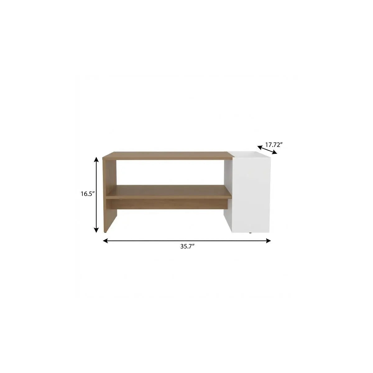 36" Beige Wood Fireplace Entertainment Center Homeroots Living Room