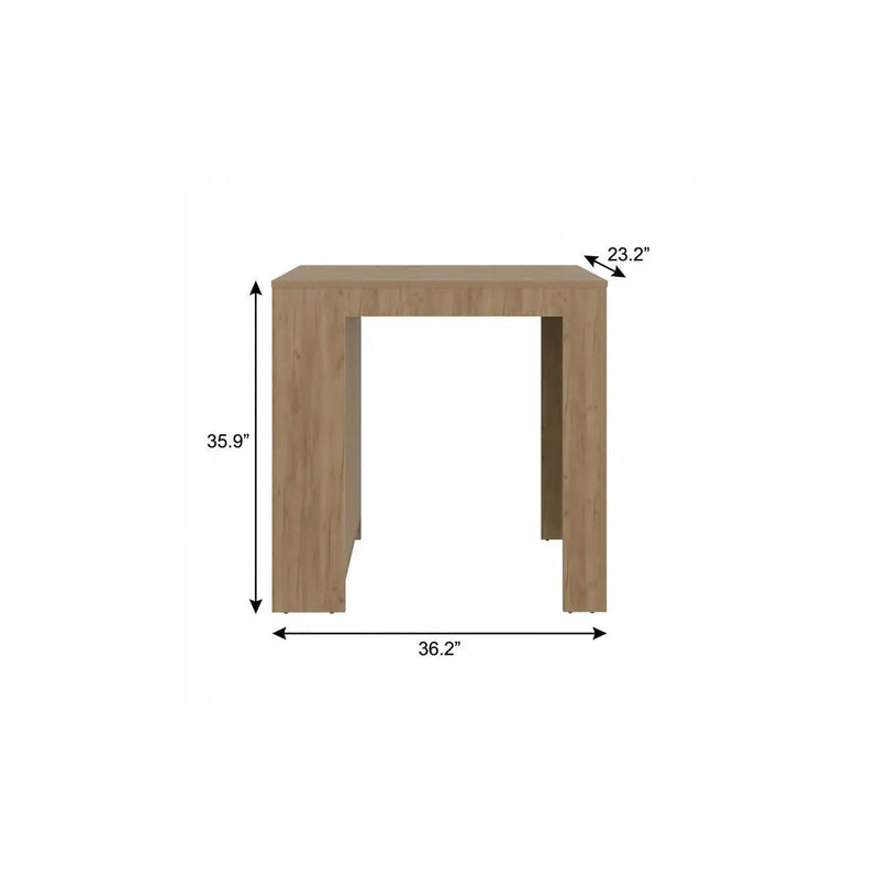 36" Beige Wood Kitchen Island Homeroots Kitchen & Dining