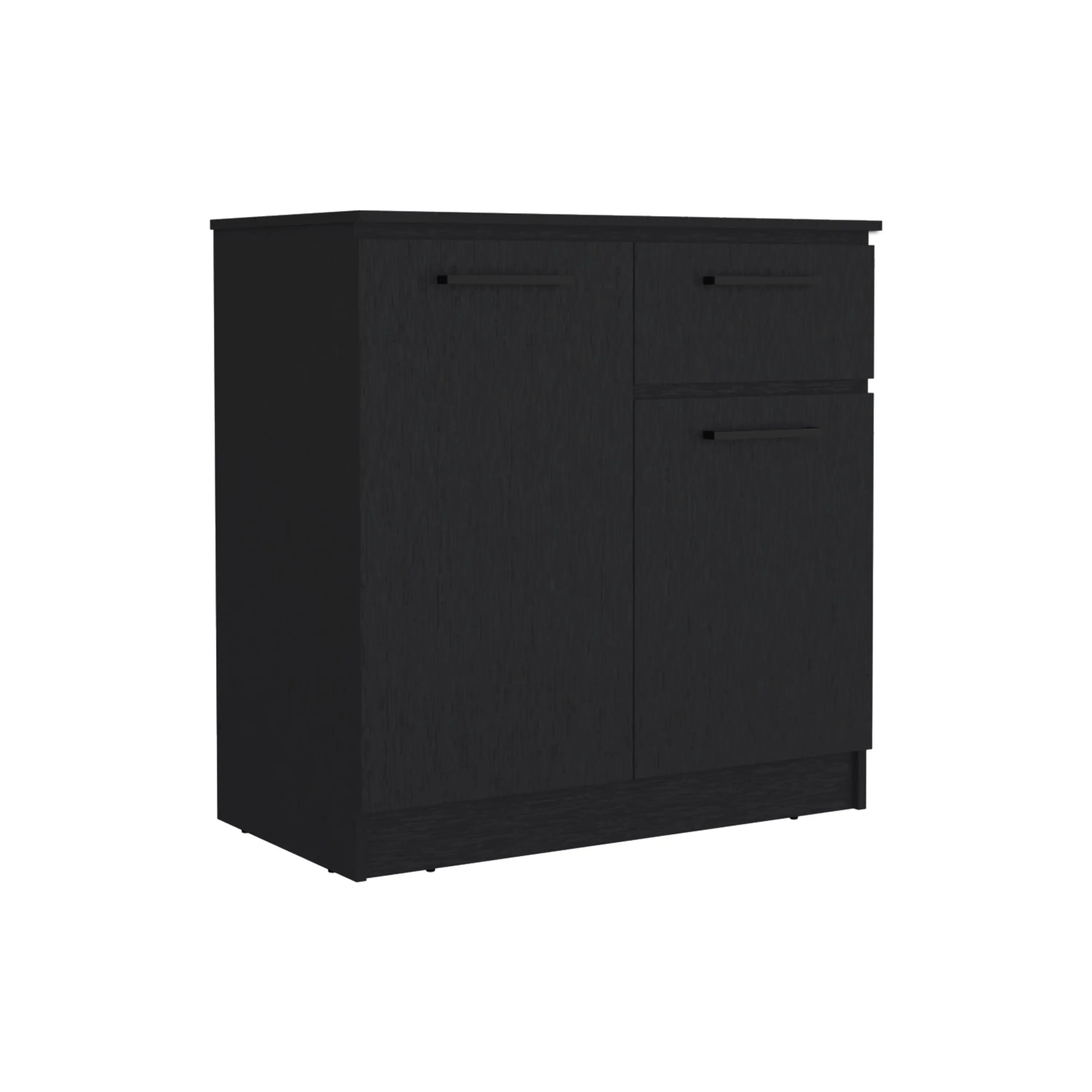 36" Black Drawer Dresser Homeroots Bed & Bath