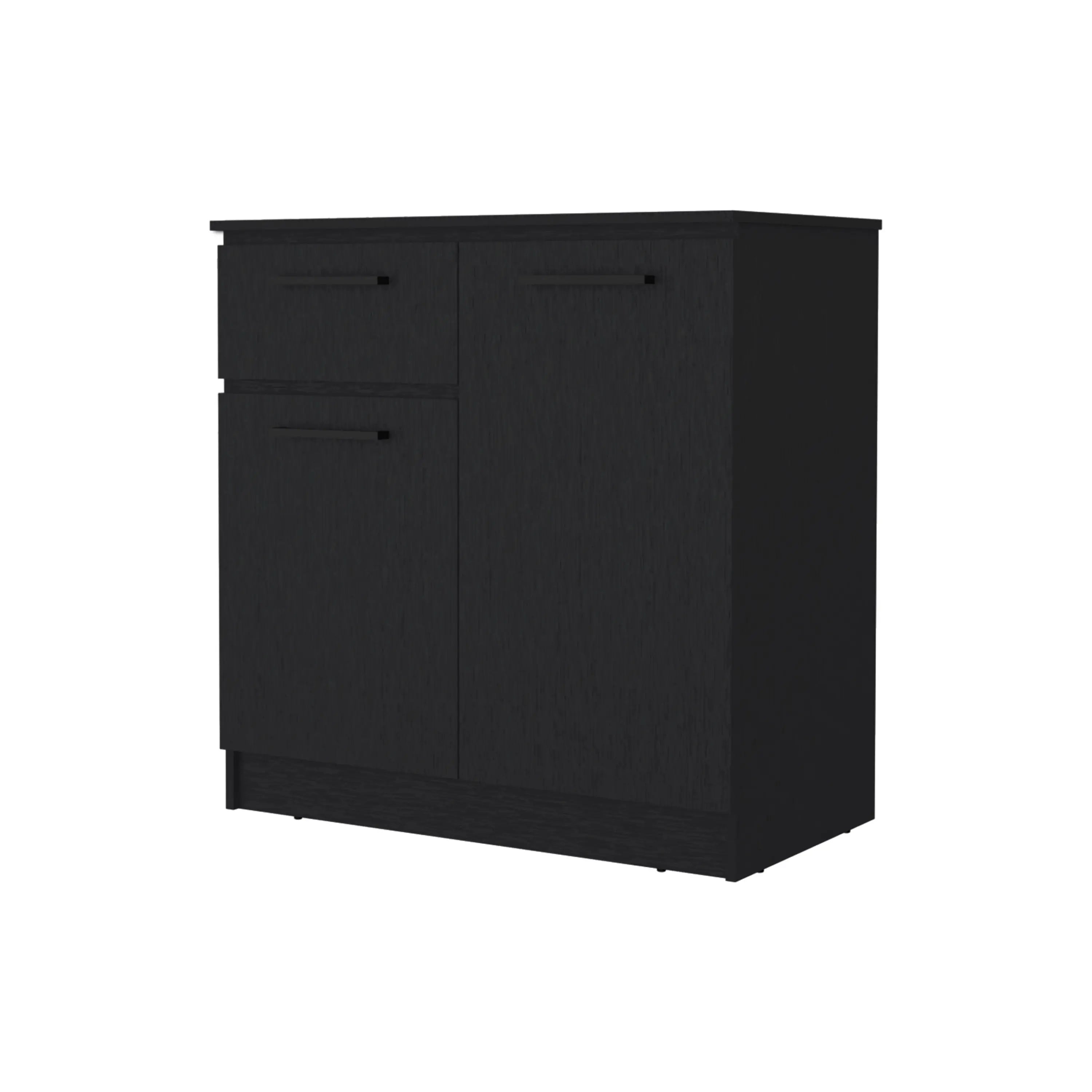 36" Black Drawer Dresser Homeroots Bed & Bath