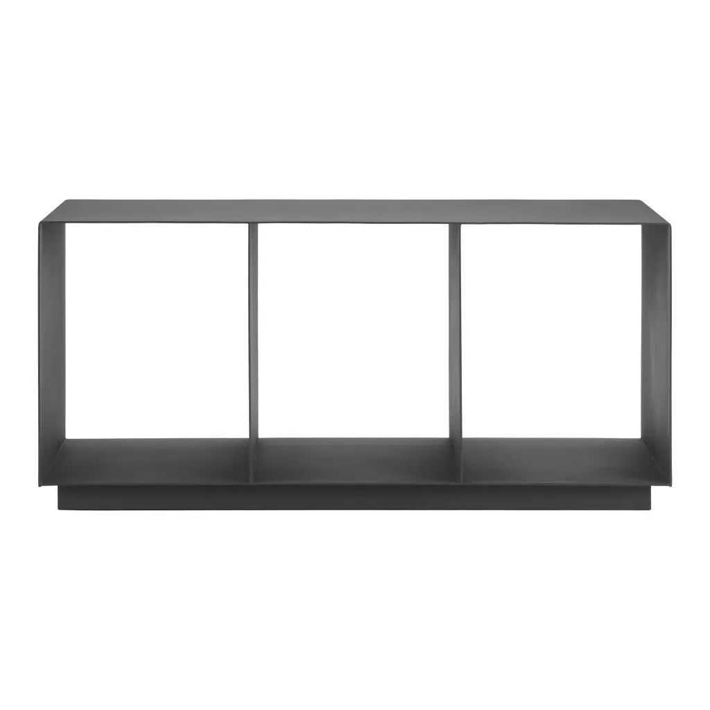 36" Charcoal Aluminum Outdoor Coffee Table Homeroots Outdoor