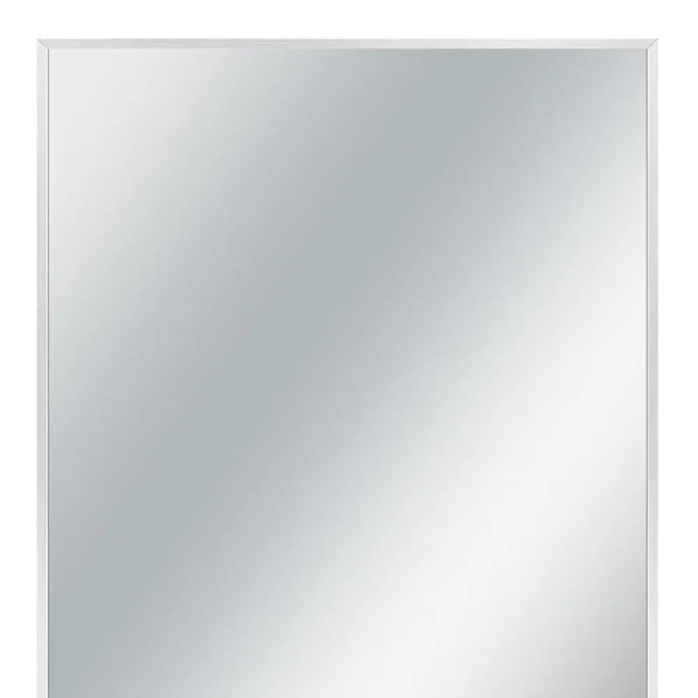 36" Silver Metal Accent Mirror Homeroots Bed & Bath