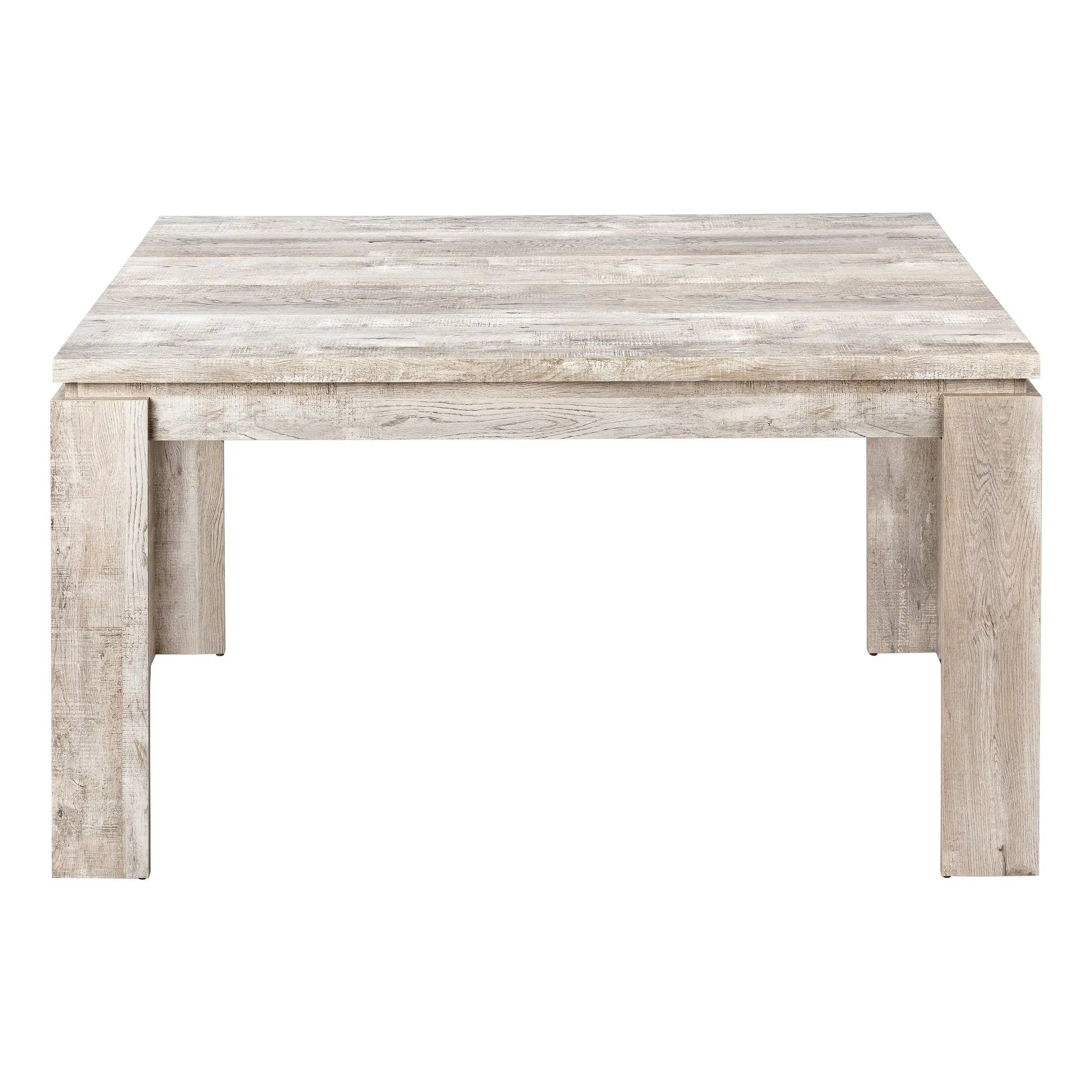 36" Taupe Dining Table Homeroots Kitchen & Dining