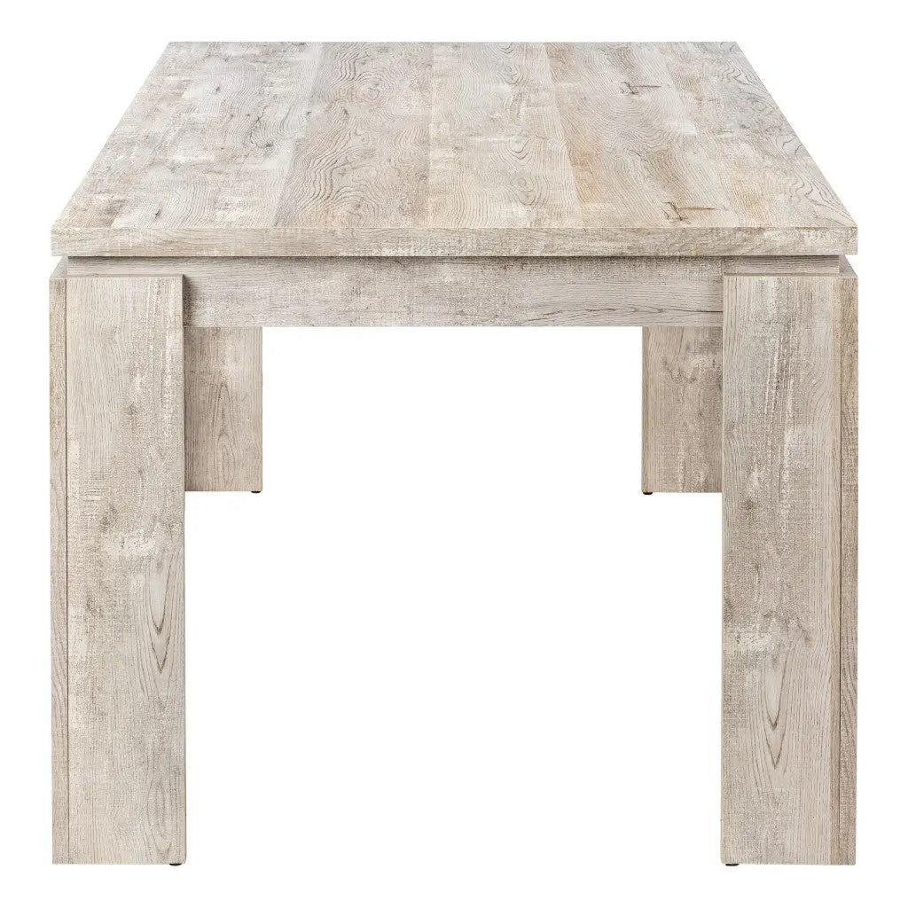 36" Taupe Dining Table Homeroots Kitchen & Dining