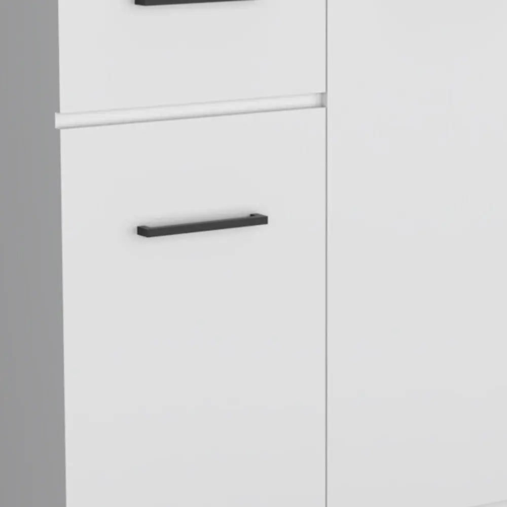 36" White Drawer Combo Dresser Homeroots Bed & Bath