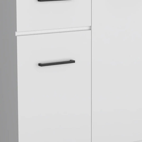 36" White Drawer Combo Dresser Homeroots Bed & Bath