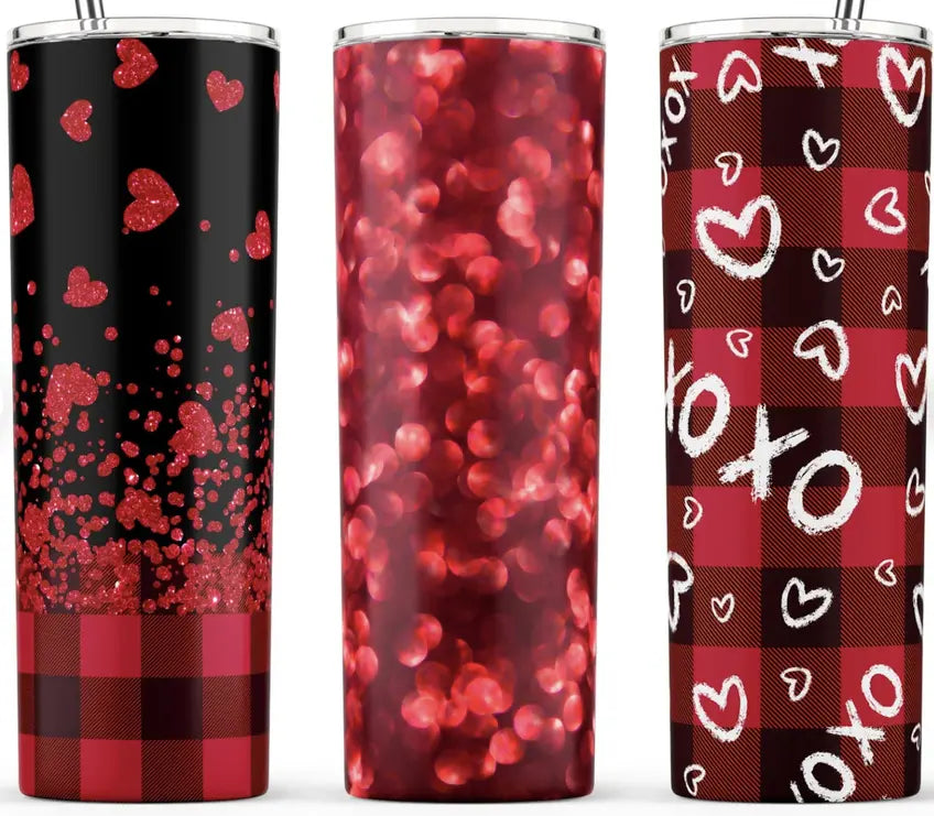 37 oz Stainless Steel Tumbler - Valentine Your Custom Sports