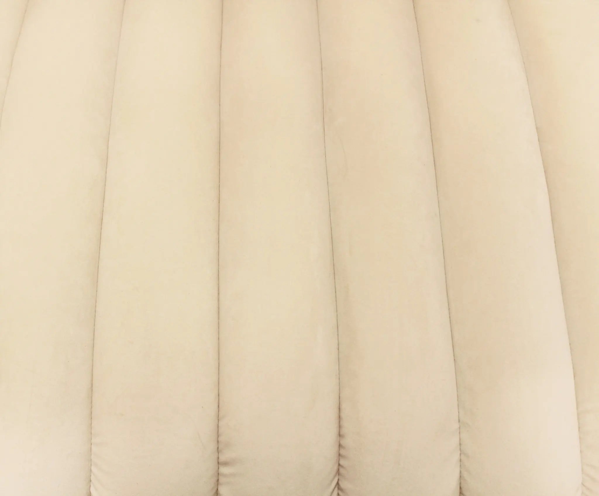 37" Ivory Velvet And Gold Solid Color Lounge Chair Homeroots Living Room