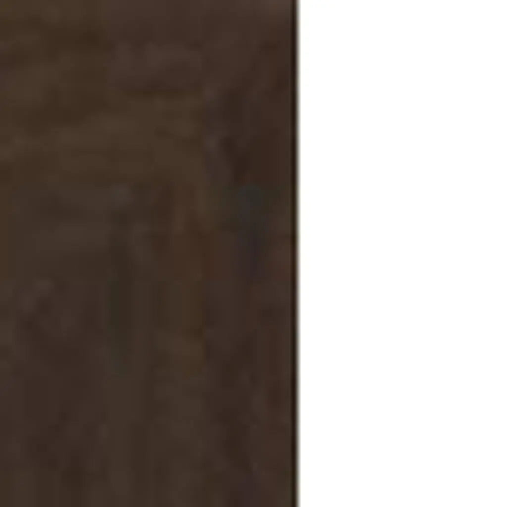 39" Dark Brown Framed Accent Mirror Homeroots Bed & Bath