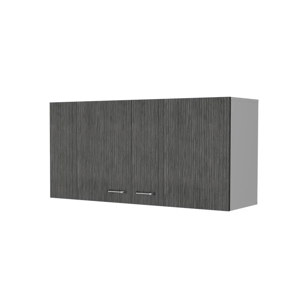 39" White Wood Wall mounted Accent Cabinet Homeroots Kitchen & Dining
