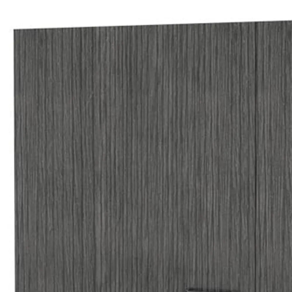 39" White Wood Wall mounted Accent Cabinet Homeroots Kitchen & Dining