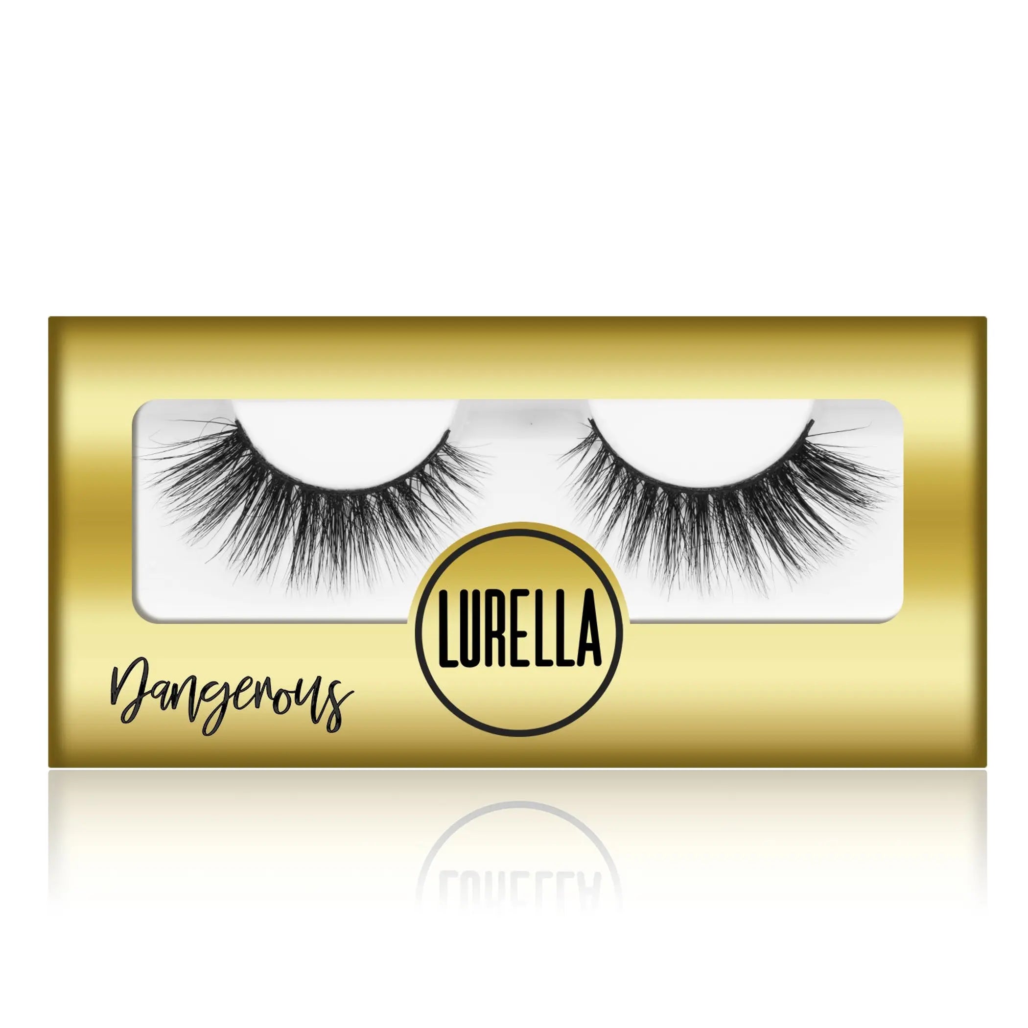 3D Mink Eyelashes - Dangerous Lurella Cosmetics