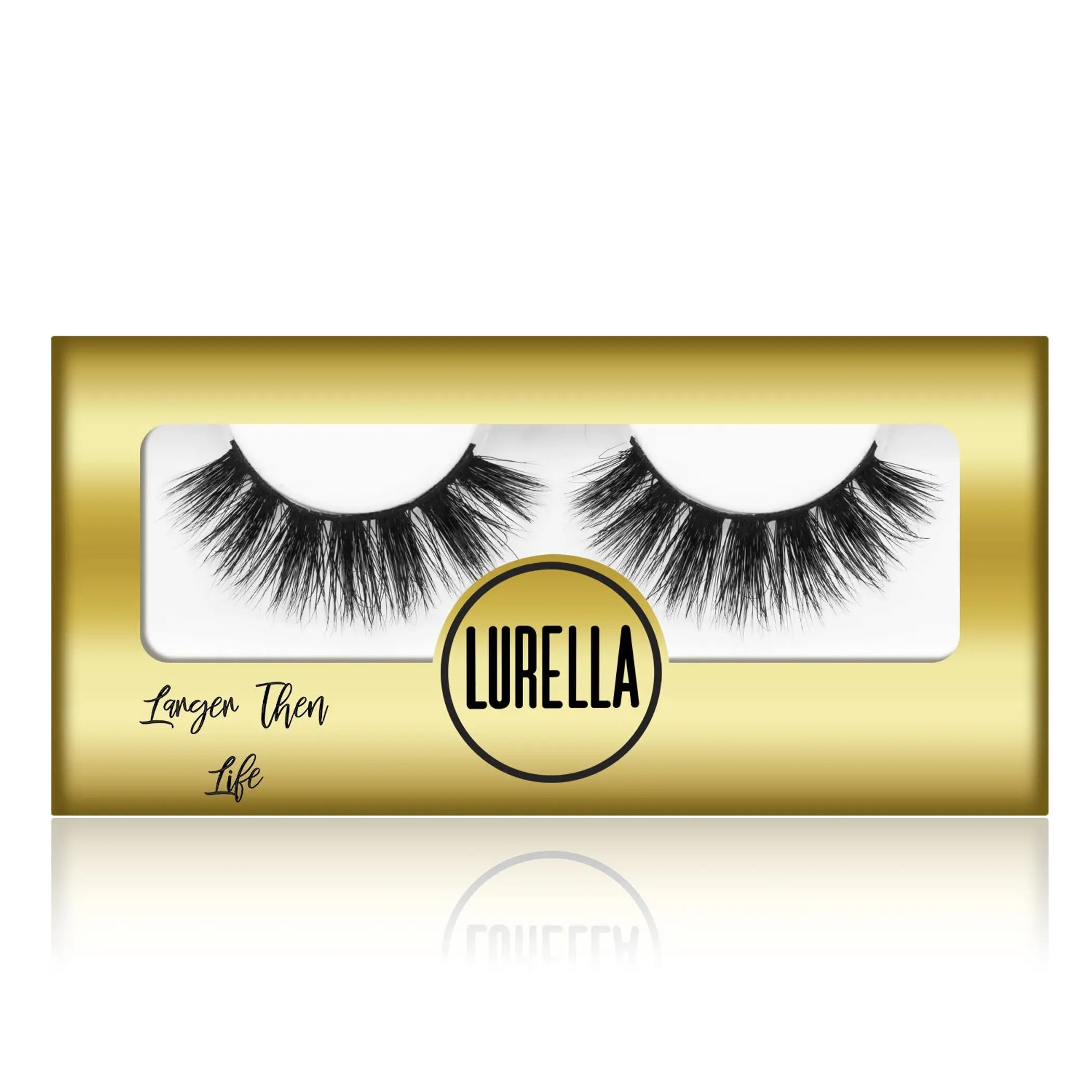 3D Mink Eyelashes - Larger Than Life Lurella Cosmetics