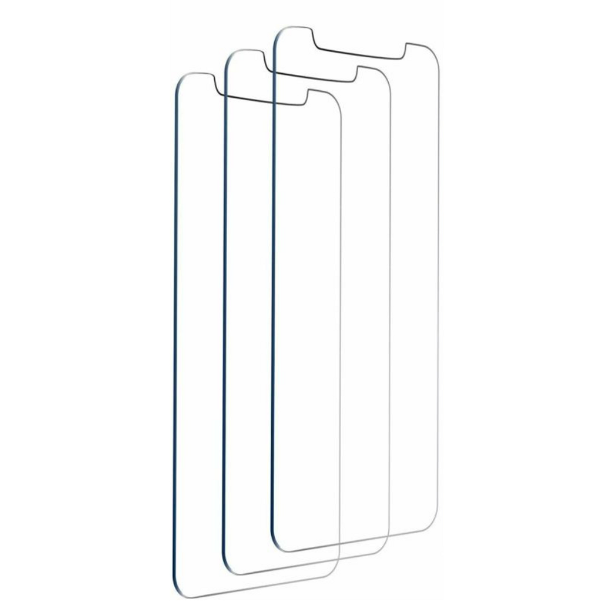3Pcs Screen Protector Tempered Glass For iPhone XS Max Anti-Scratch Bubble Free Indoor Outdoor