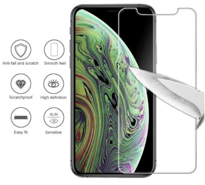 3Pcs Screen Protector Tempered Glass For iPhone XS Max Anti-Scratch Bubble Free Indoor Outdoor