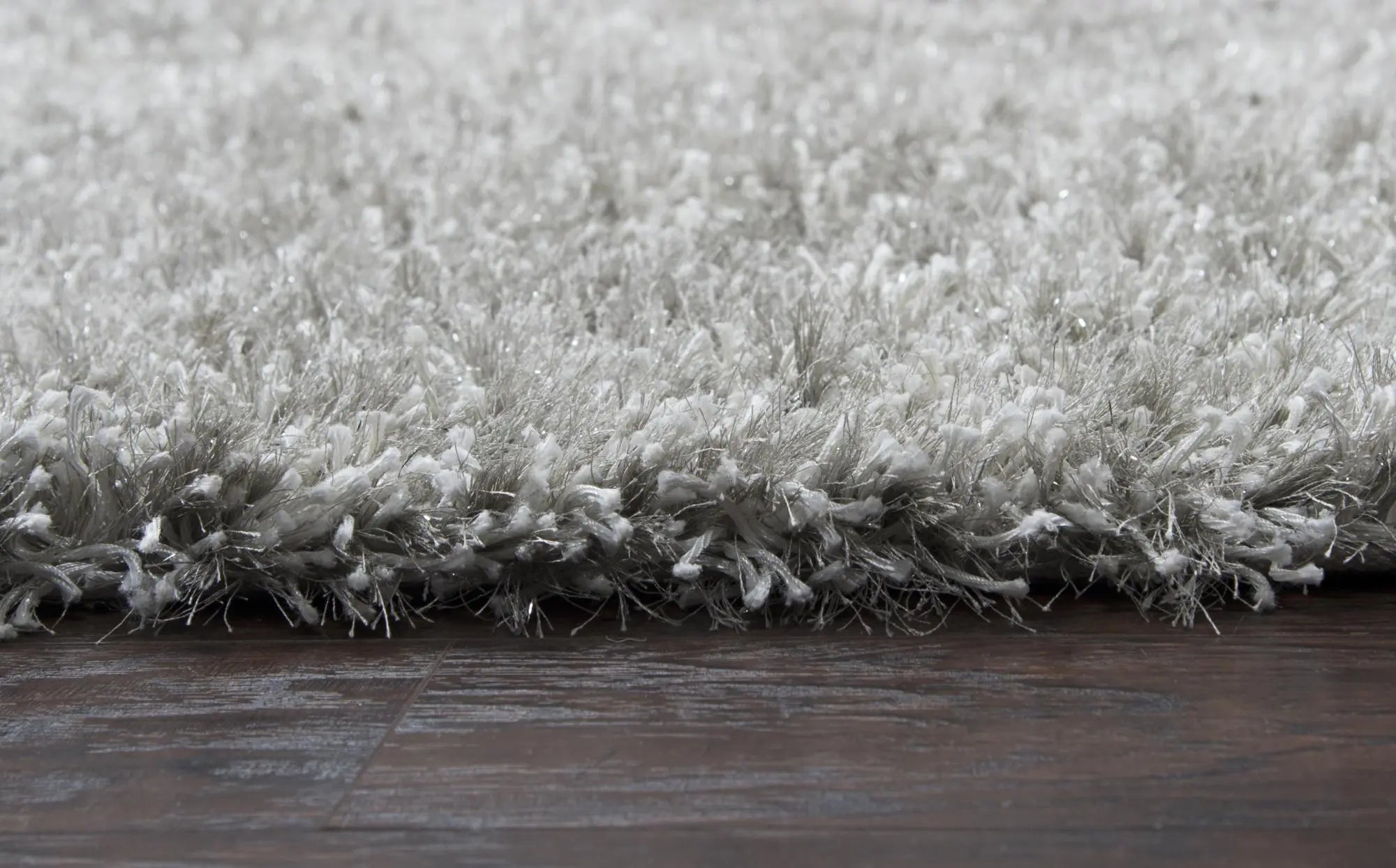 3' Light Gray And Silver Hand Tufted Round Rug Homeroots Home Decor