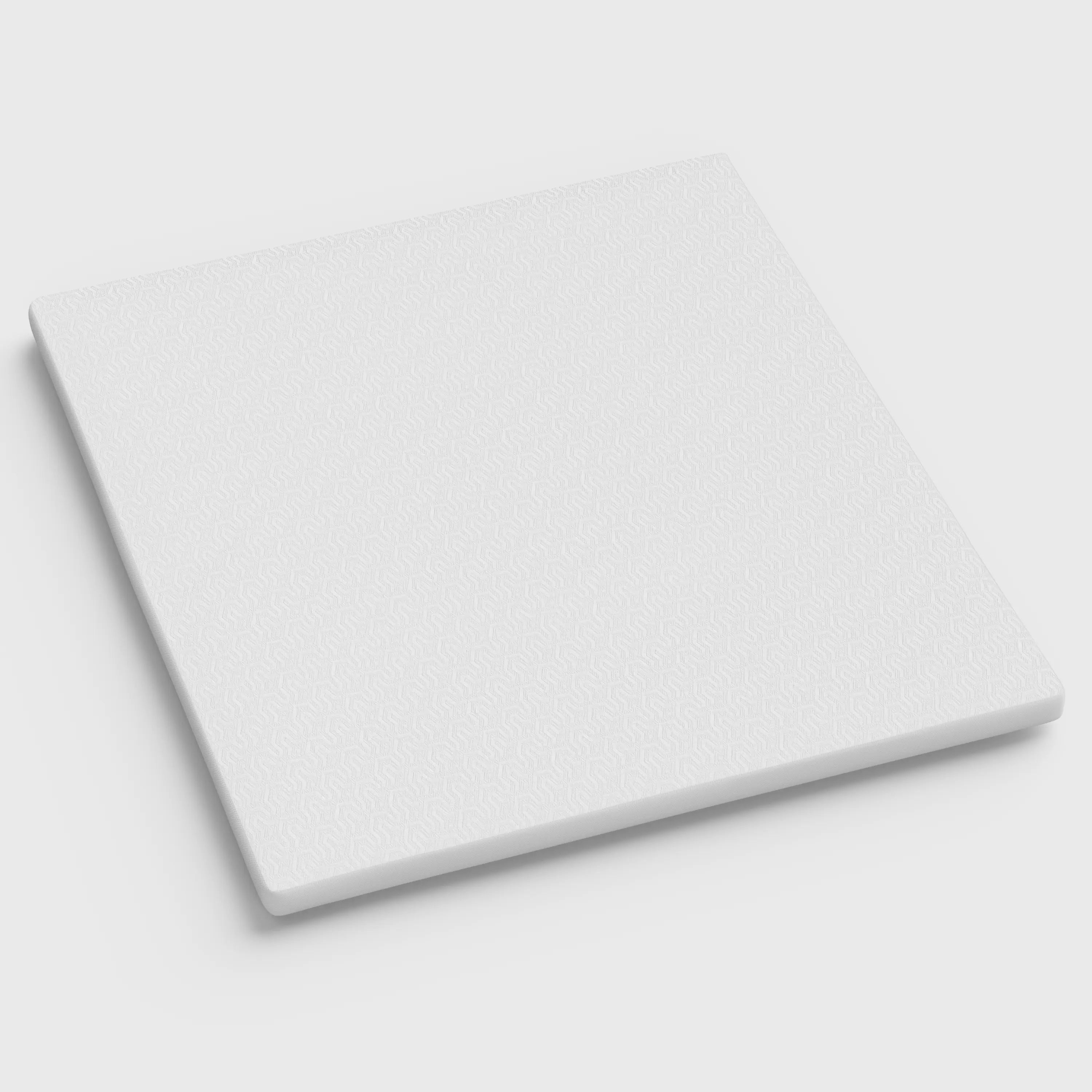 3" White Gel Memory Foam California King Mattress Topper Homeroots Bed & Bath