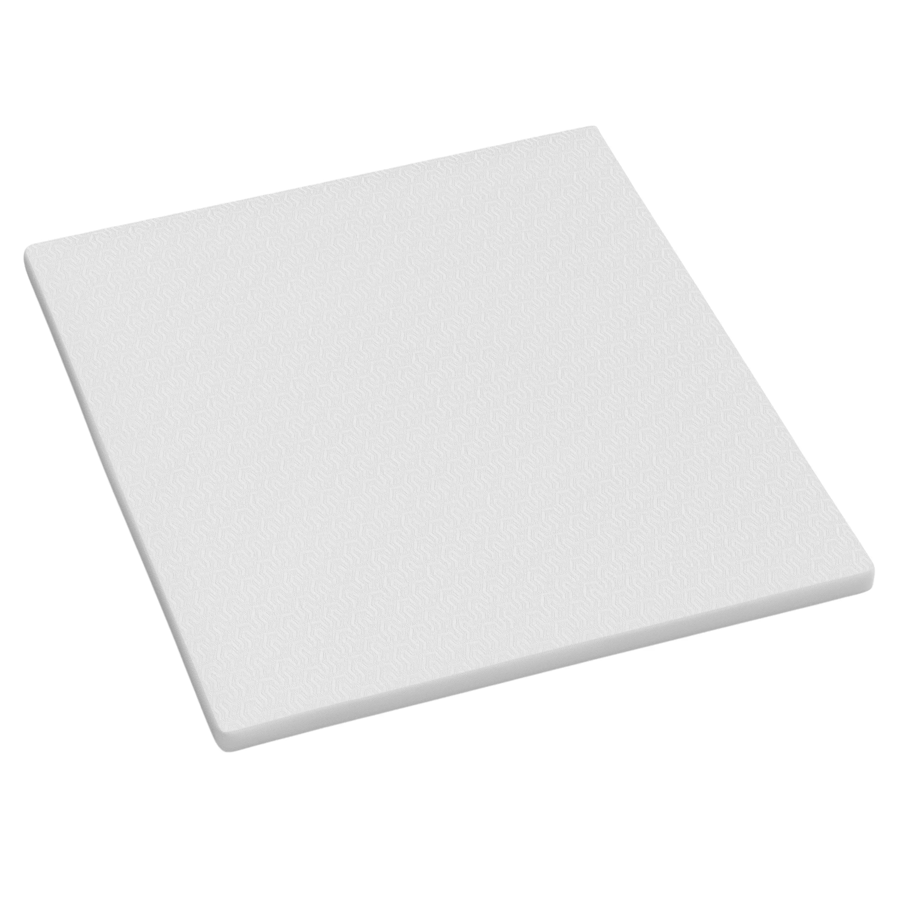 3" White Gel Memory Foam California King Mattress Topper Homeroots Bed & Bath