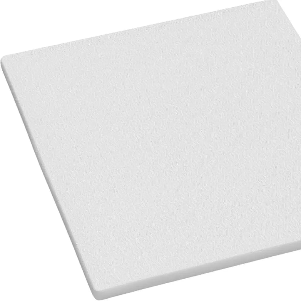 3" White Gel Memory Foam King Mattress Topper Homeroots Bed & Bath