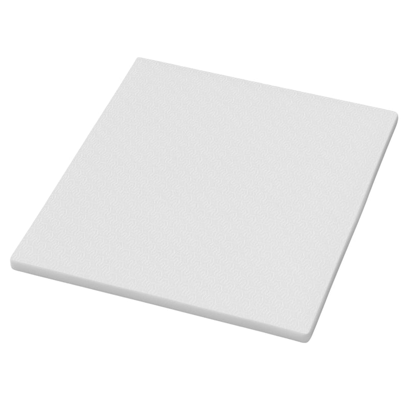 3" White Gel Memory Foam King Mattress Topper Homeroots Bed & Bath