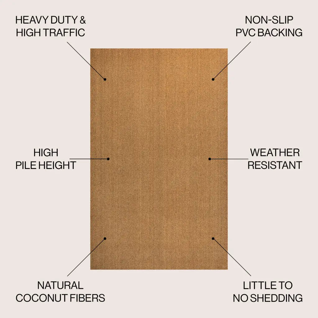3' X 4' Light Brown Indoor Outdoor Area Rug Homeroots Outdoor