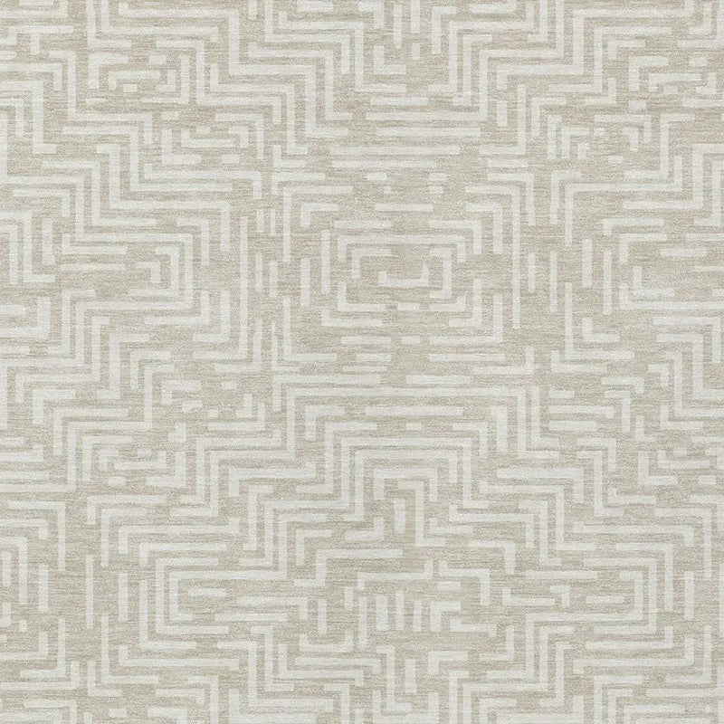 3' X 5' Beige And Blue Geometric Washable Indoor Outdoor Area Rug Homeroots Outdoor
