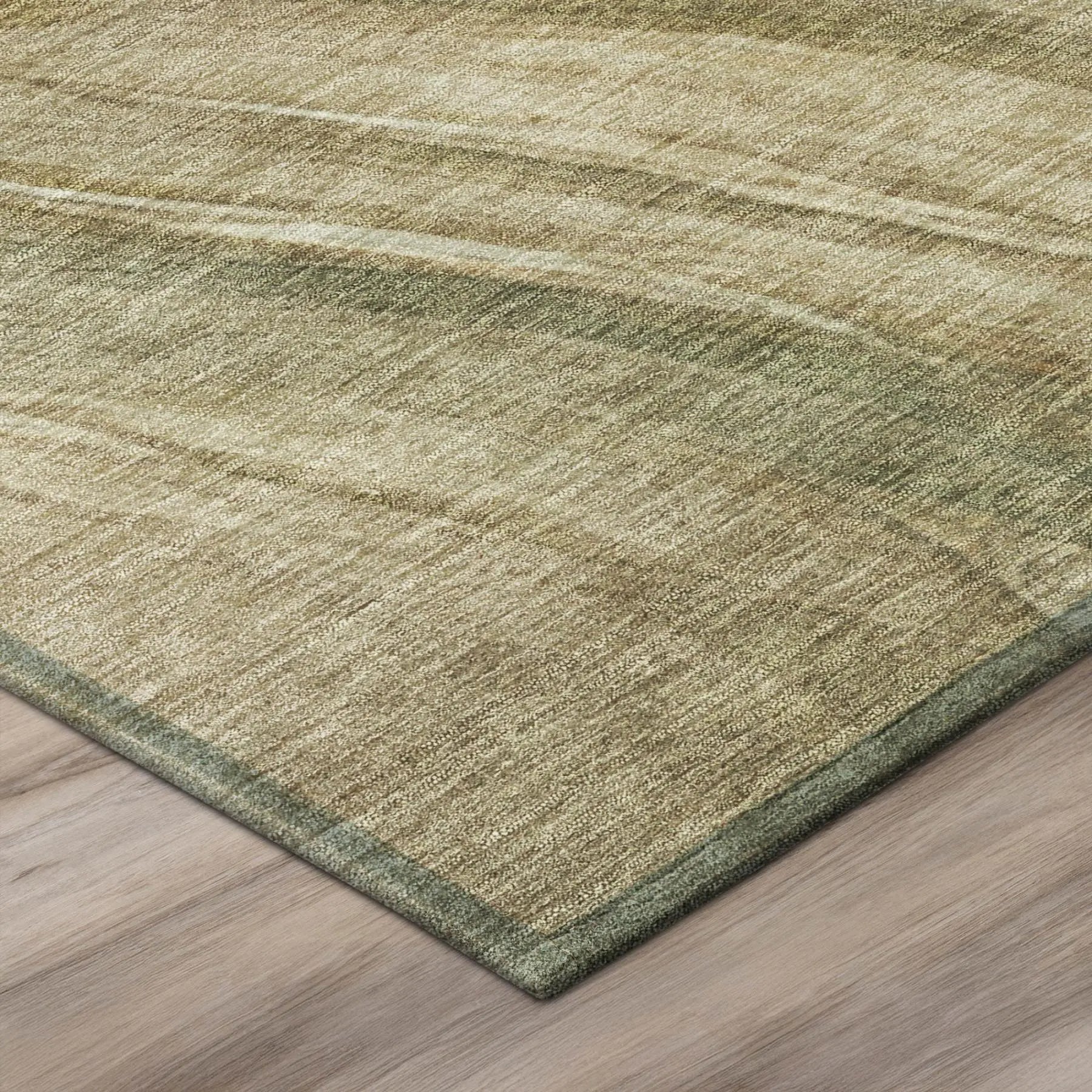 3' X 5' Beige And Brown Abstract Washable Indoor Outdoor Area Rug Homeroots Outdoor