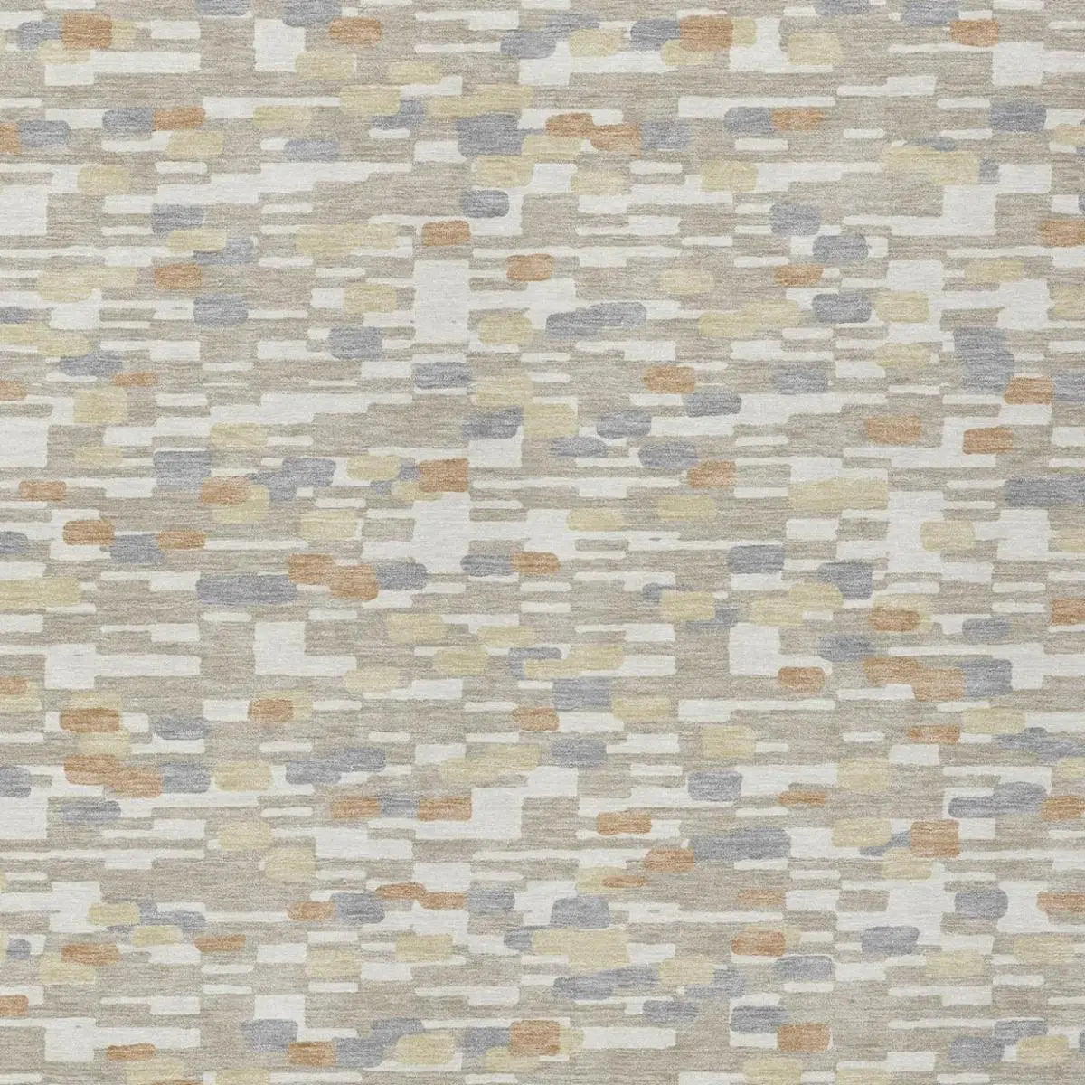 3' X 5' Beige And Brown Geometric Washable Indoor Outdoor Area Rug Homeroots Outdoor