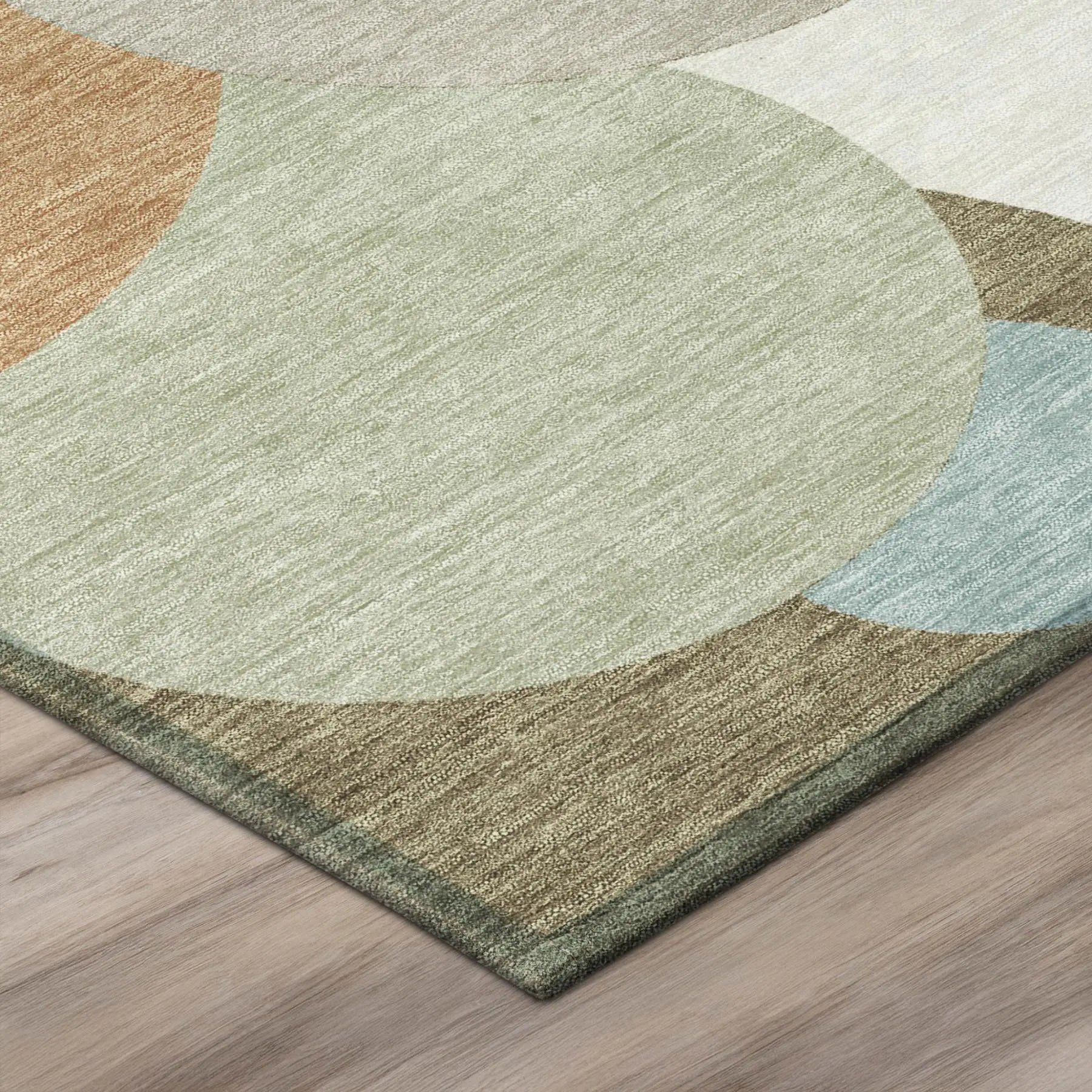 3' X 5' Beige And Brown Geometric Washable Indoor Outdoor Area Rug Homeroots Outdoor