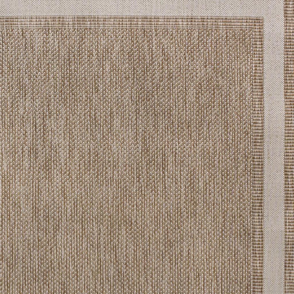 3' X 5' Beige And Cream Indoor Outdoor Area Rug - GreatEagleInc