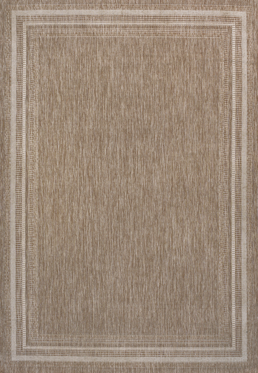 3' X 5' Beige And Cream Indoor Outdoor Area Rug - GreatEagleInc